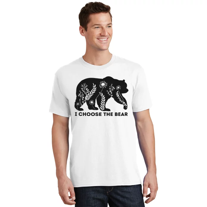 Bears Or Man I Choose The Bear T-Shirt