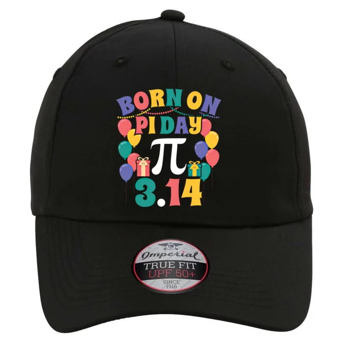 Born On March 14 Happy Pi Day Birthday Math Teacher Gift The Original Performance Cap