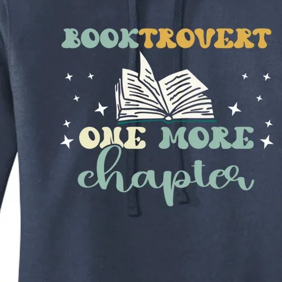 Booktrovert One More Chapter Gift Women's Pullover Hoodie