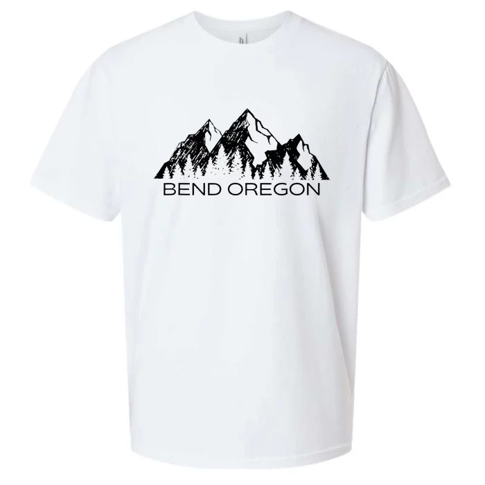 Bend Oregon Mountain Gift Cool Bend Oregon Sueded Cloud Jersey T-Shirt