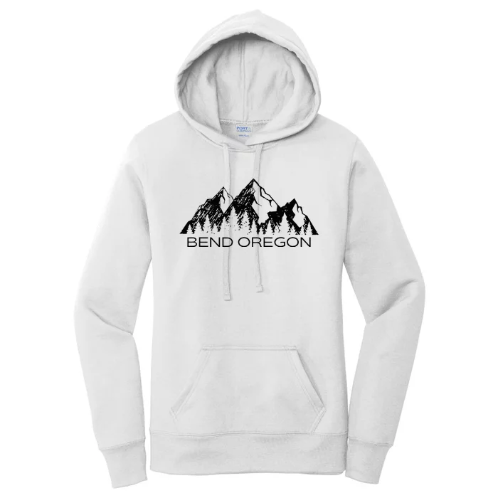 Bend Oregon Mountain Gift Cool Bend Oregon Women's Pullover Hoodie