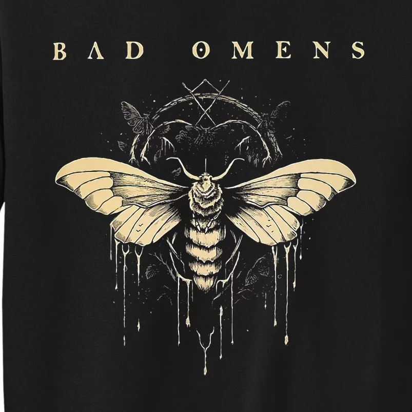 Bad O.M.E.N Moth Tall Sweatshirt