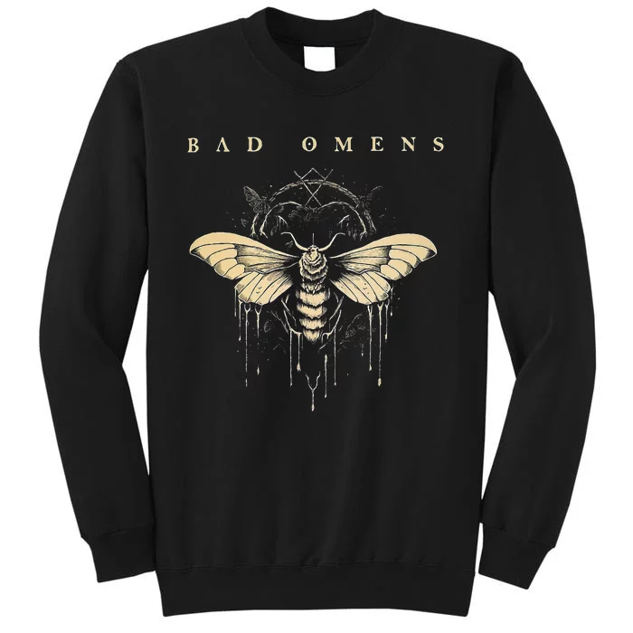 Bad O.M.E.N Moth Tall Sweatshirt