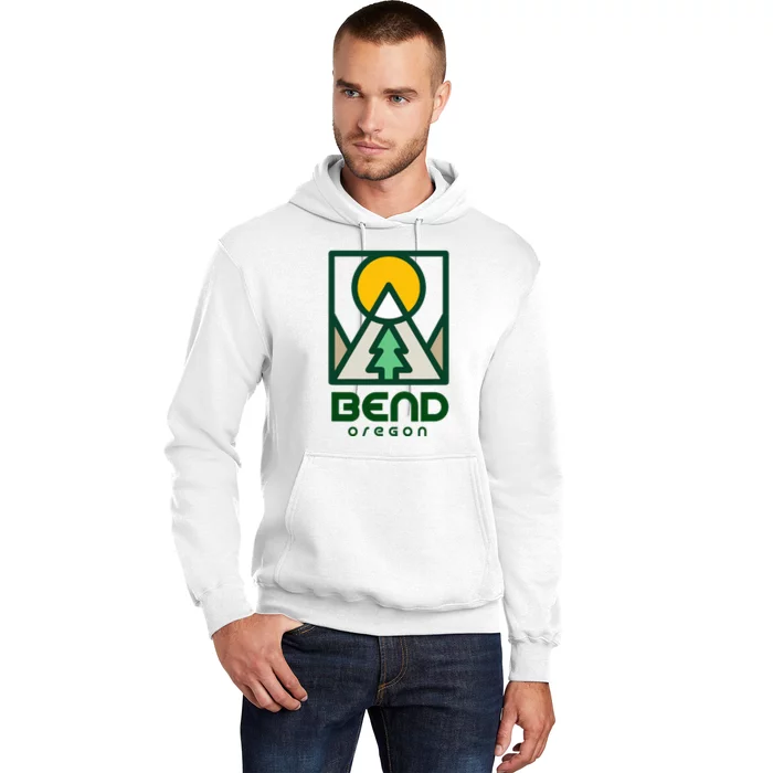 Bend Oregon Mountain Sunset Vacation Hoodie