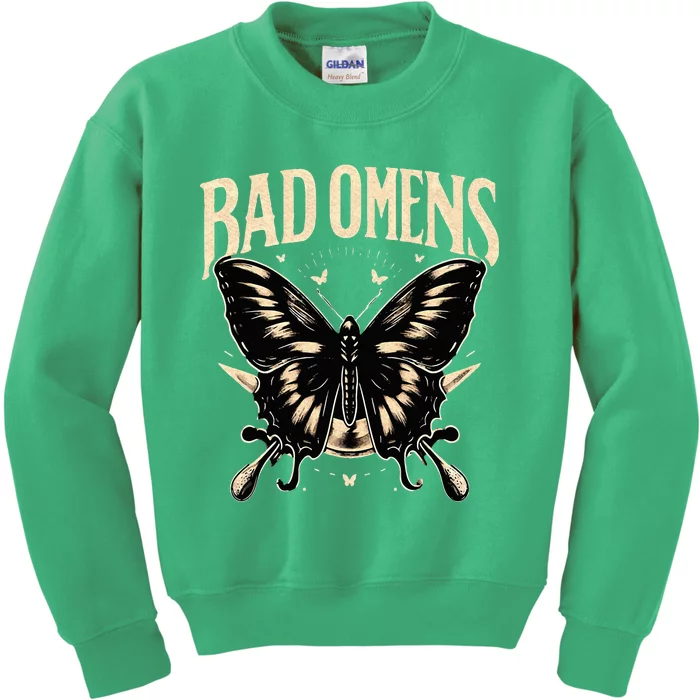 B.Ad Omens Moth Kids Sweatshirt