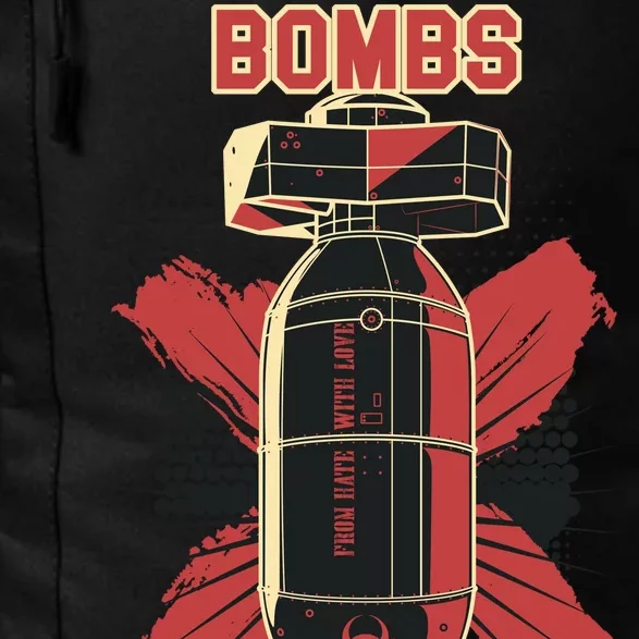 Bombs Away Trash Polka Daily Commute Backpack