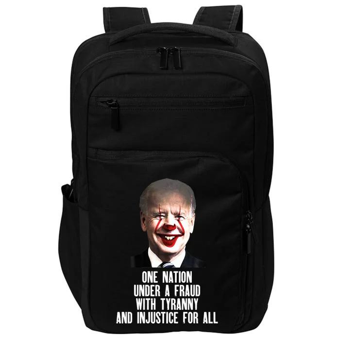 Biden One Nation Under A Fraud Impact Tech Backpack