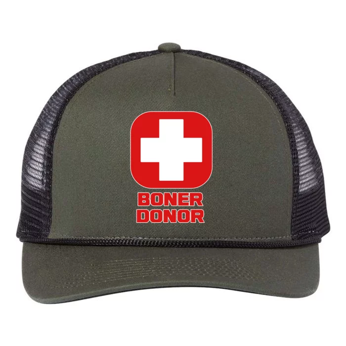 Boner Donor Retro Rope Trucker Hat Cap