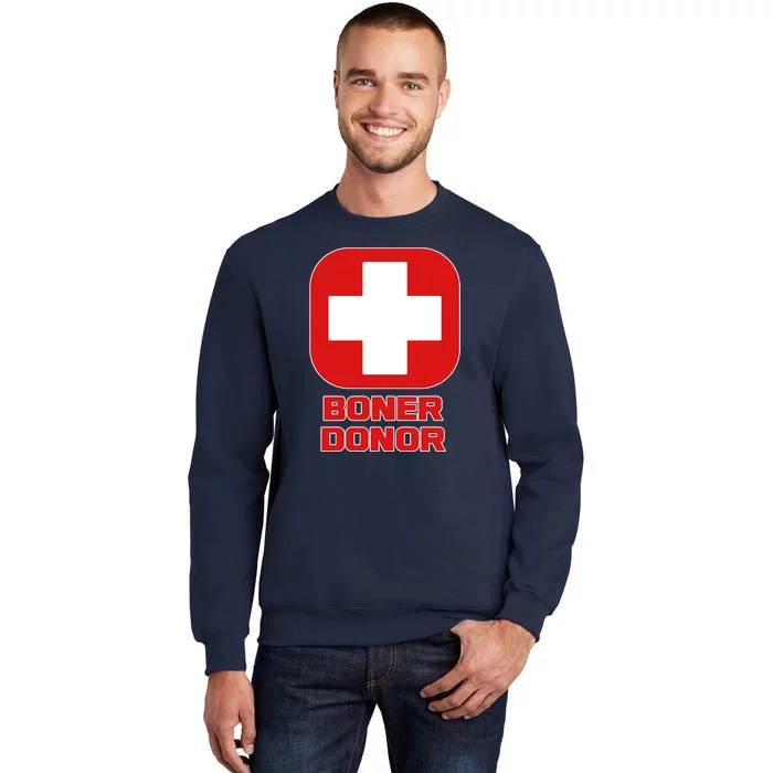 Boner Donor Tall Sweatshirt