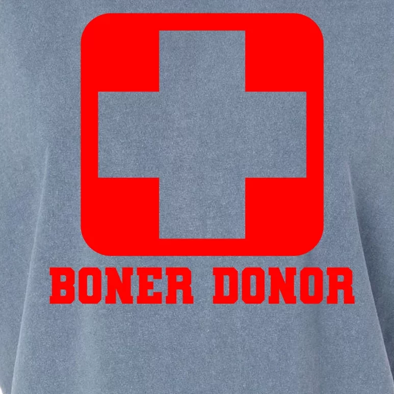 Boner Donor Adult Humor Garment-Dyed Women's Muscle Tee