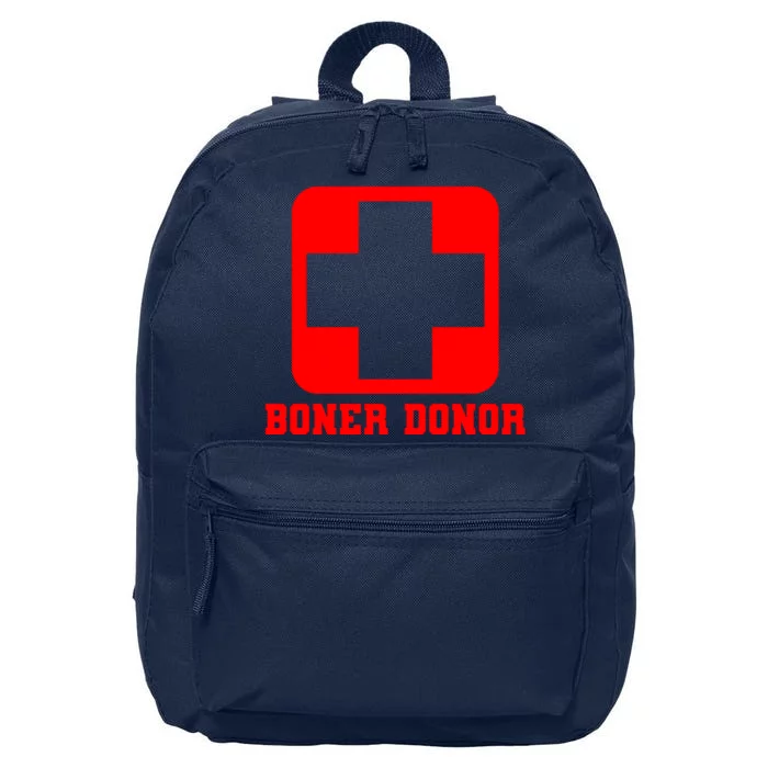 Boner Donor Adult Humor 16 in Basic Backpack