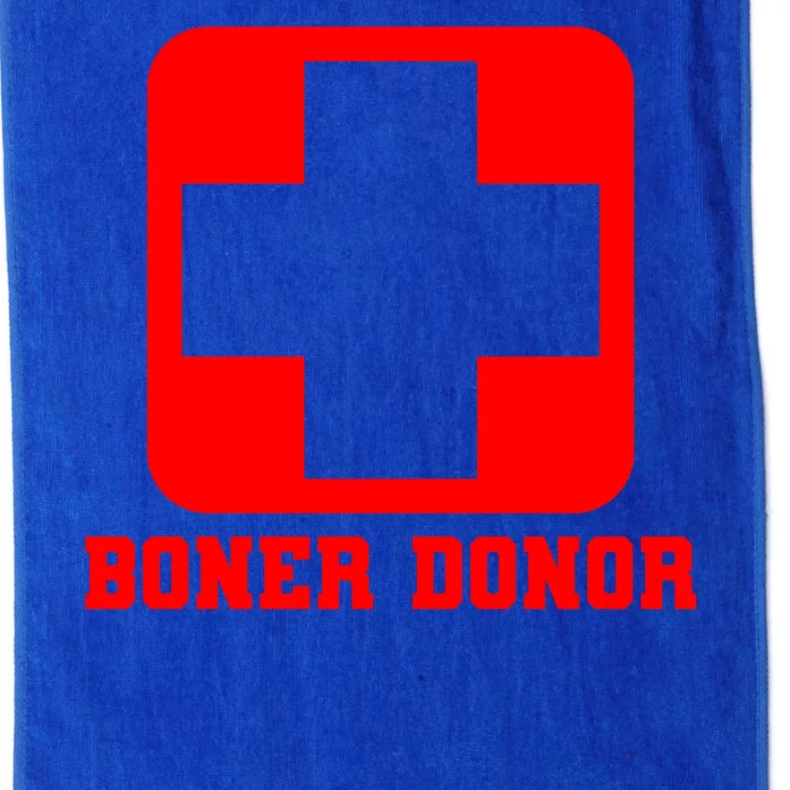 Boner Donor Adult Humor Platinum Collection Golf Towel