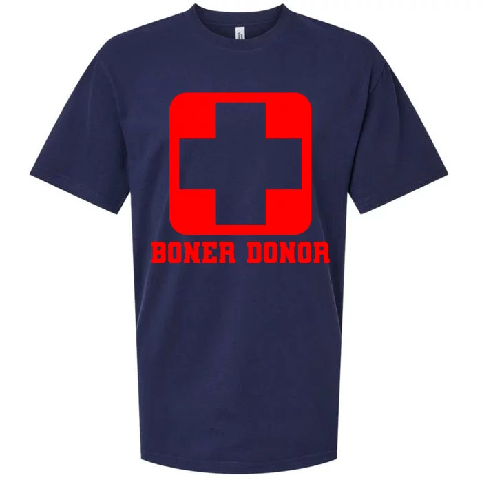 Boner Donor Adult Humor Sueded Cloud Jersey T-Shirt