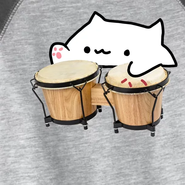 Bongo Cat Toddler Fine Jersey T-Shirt