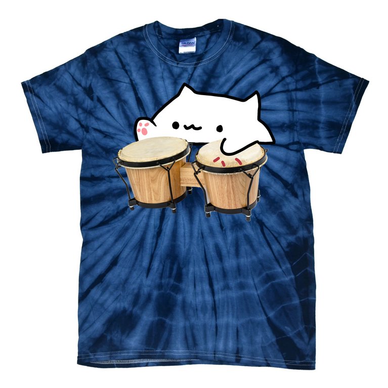 Bongo Cat Tie-Dye T-Shirt