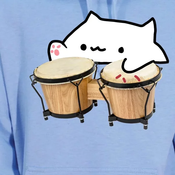 Bongo Cat Unisex Surf Hoodie