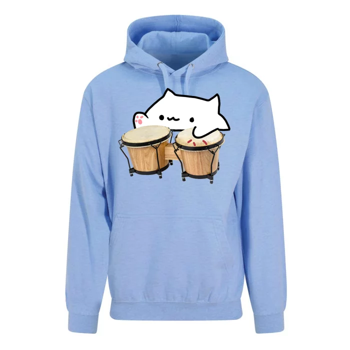 Bongo Cat Unisex Surf Hoodie