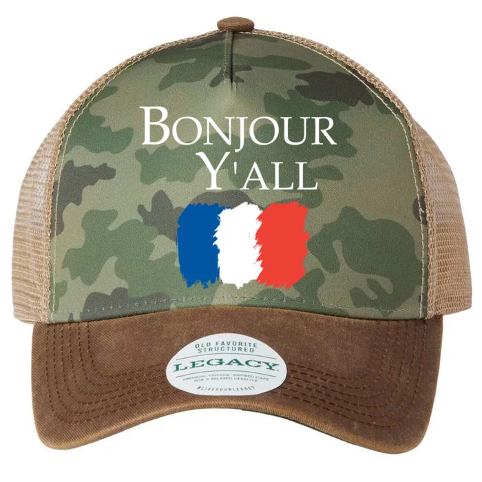 Bonjour Y'all French Parris Legacy Tie Dye Trucker Hat