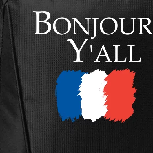 Bonjour Y'all French Parris City Backpack