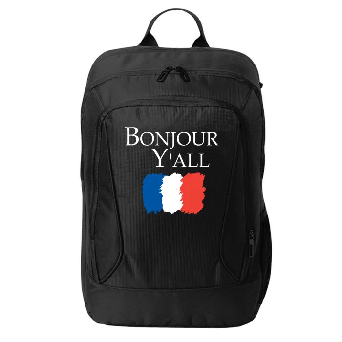 Bonjour Y'all French Parris City Backpack