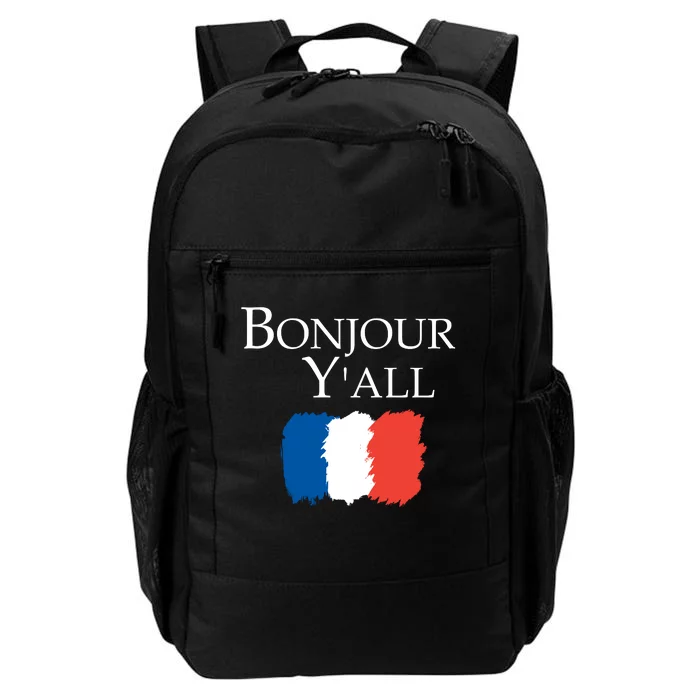 Bonjour Y'all French Parris Daily Commute Backpack