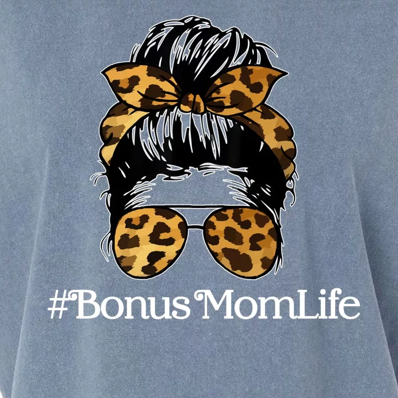 Bonus Mom Life Garment-Dyed Women's Muscle Tee