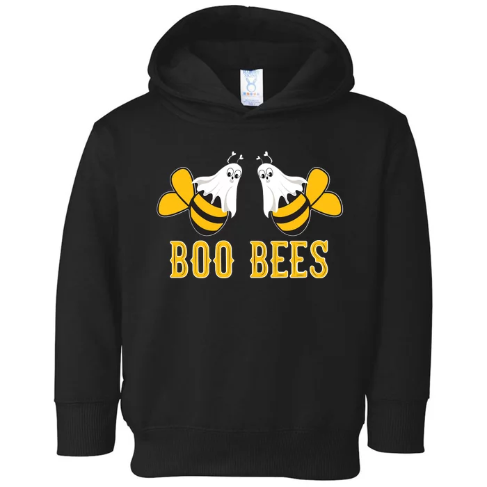 Boo Bees Funny Halloween Toddler Hoodie