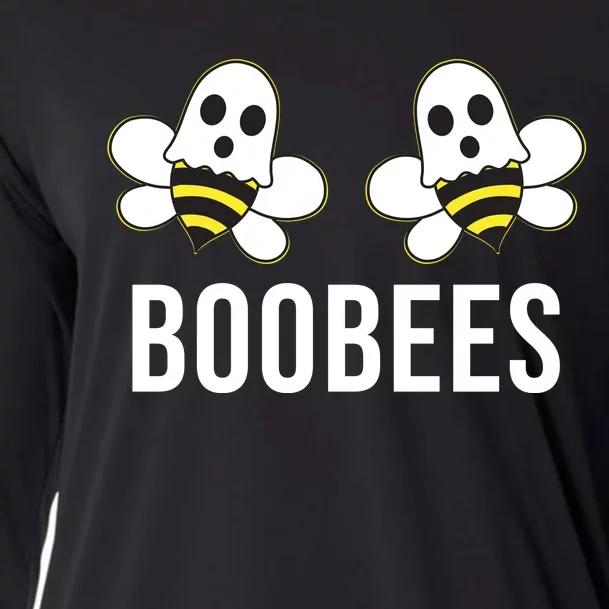 Boo Bees Halloween Boobees Cooling Performance Long Sleeve Crew