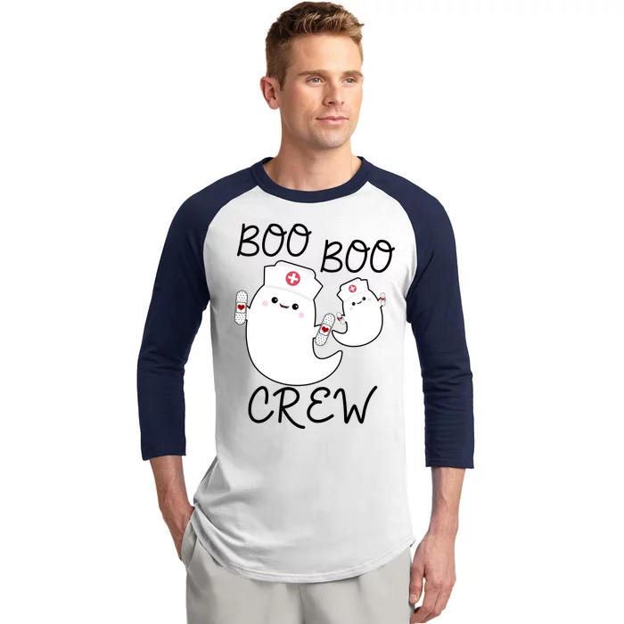 Boo Boo Crew Baseball Sleeve Shirt