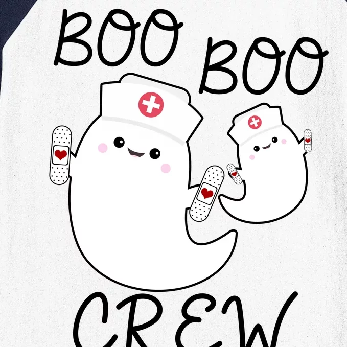 Boo Boo Crew Baseball Sleeve Shirt