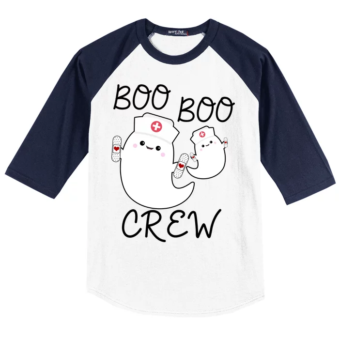 Boo Boo Crew Baseball Sleeve Shirt