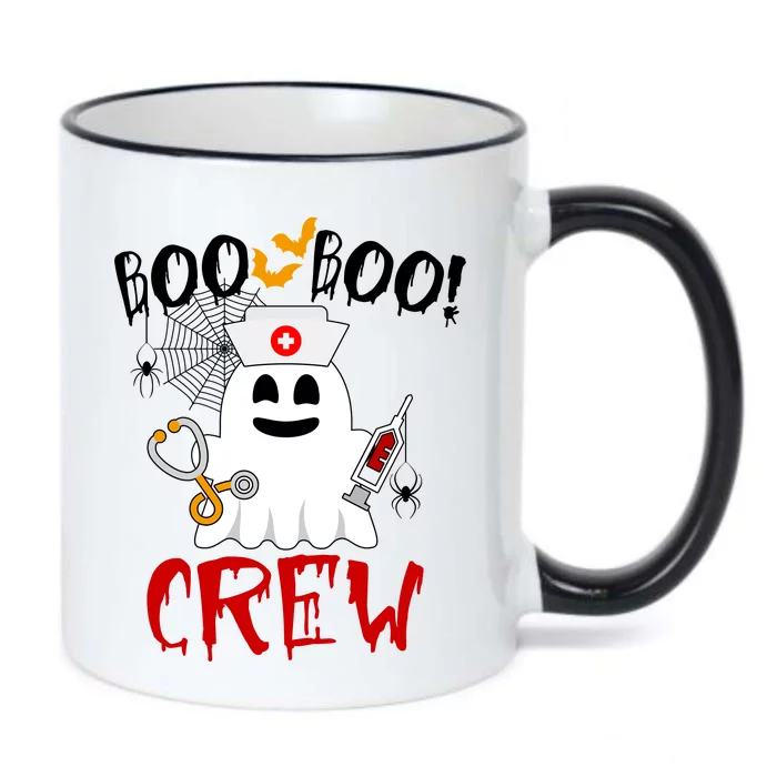 Boo Boo Crew Funny Cute Halloween Black Color Changing Mug