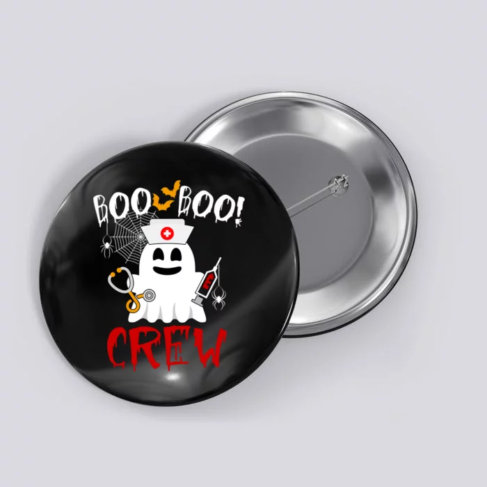 Boo Boo Crew Funny Cute Halloween Button