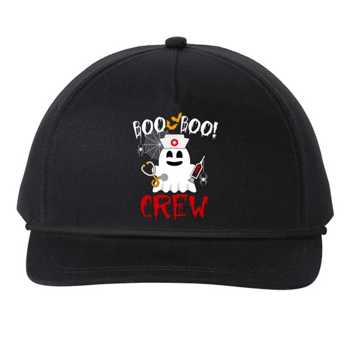 Boo Boo Crew Funny Cute Halloween Snapback Five-Panel Rope Hat