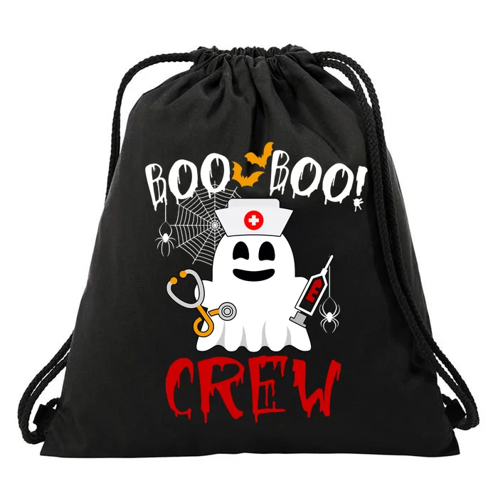 Boo Boo Crew Funny Cute Halloween Drawstring Bag