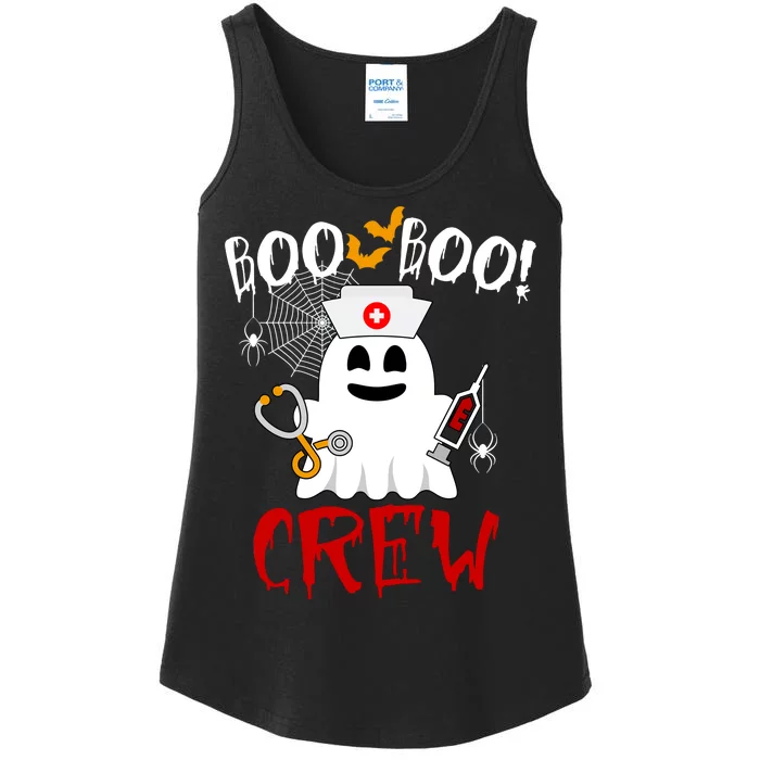 Boo Boo Crew Funny Cute Halloween Ladies Essential Tank