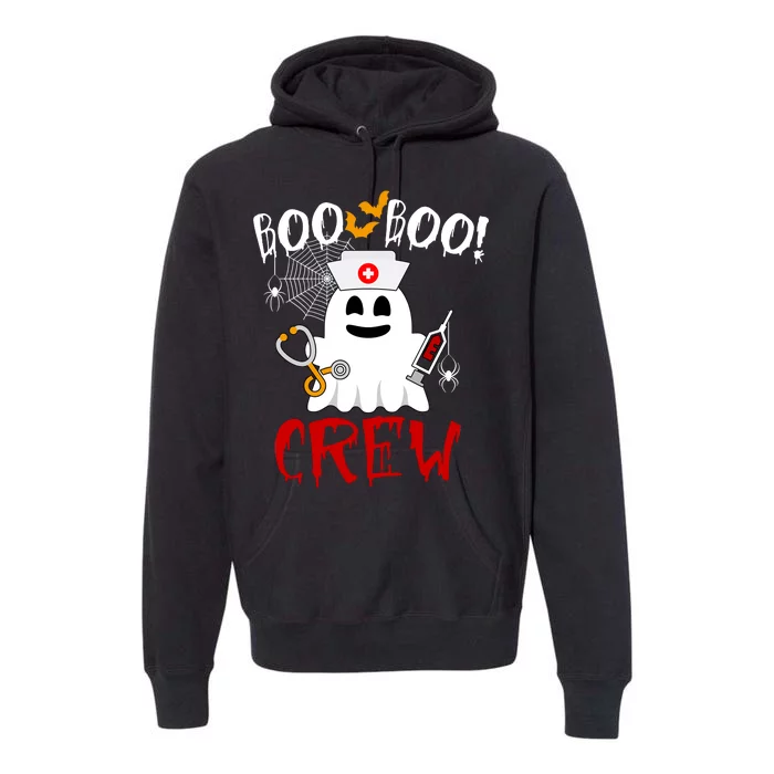 Boo Boo Crew Funny Cute Halloween Premium Hoodie