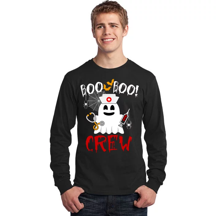 Boo Boo Crew Funny Cute Halloween Tall Long Sleeve T-Shirt