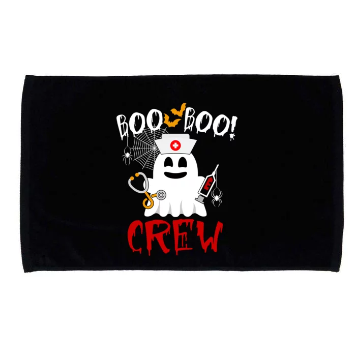 Boo Boo Crew Funny Cute Halloween Microfiber Hand Towel