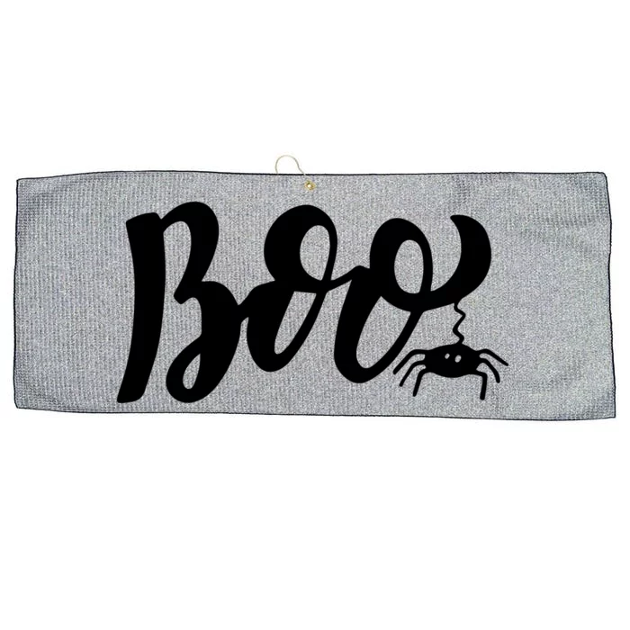 Boo Cut Spider Halloween Large Microfiber Waffle Golf Towel