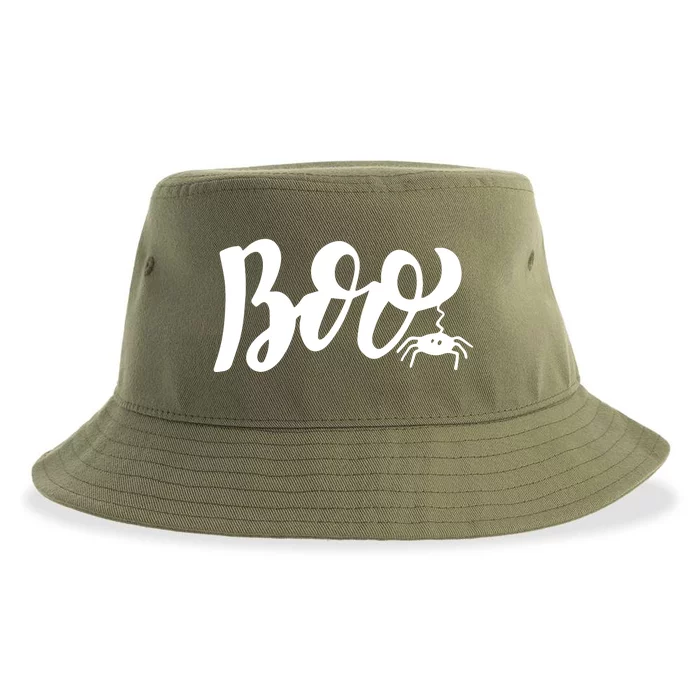 Boo Cut Spider Halloween Sustainable Bucket Hat