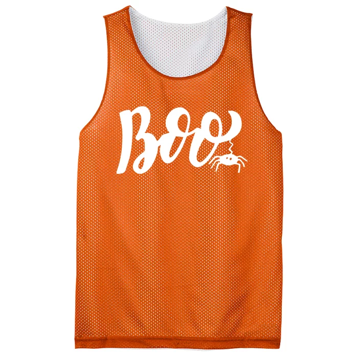 Boo Cut Spider Halloween Mesh Reversible Basketball Jersey Tank