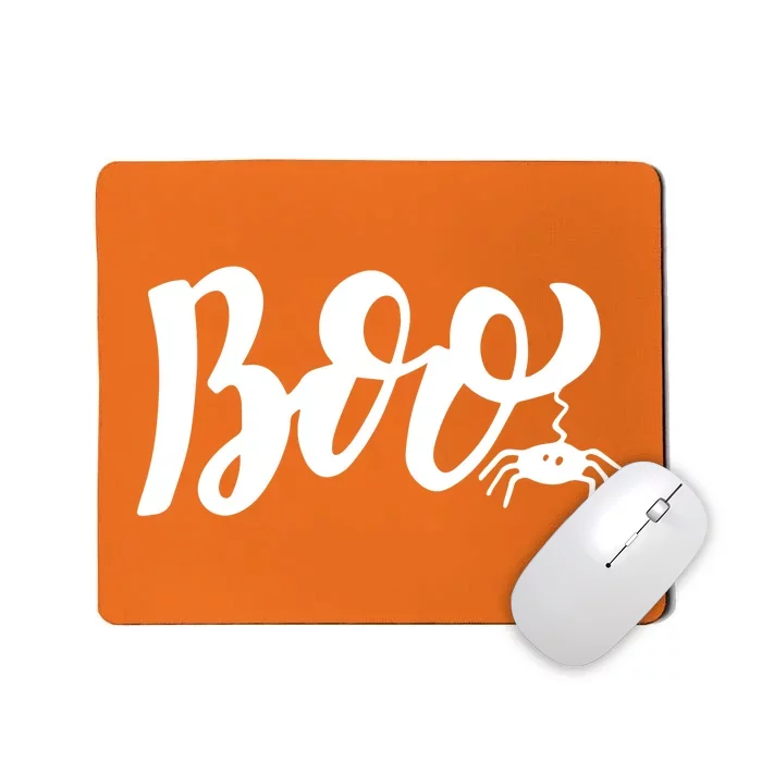 Boo Cut Spider Halloween Mousepad