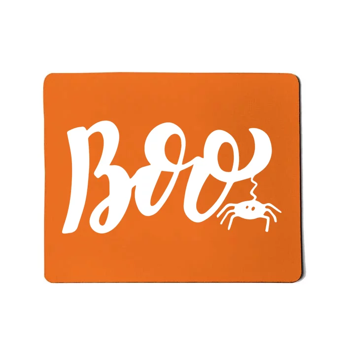 Boo Cut Spider Halloween Mousepad