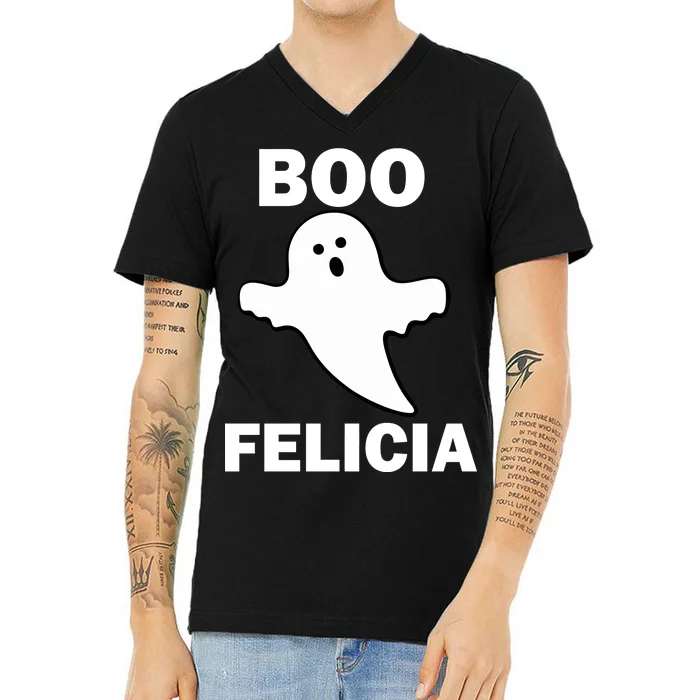 Boo Felicia V-Neck T-Shirt