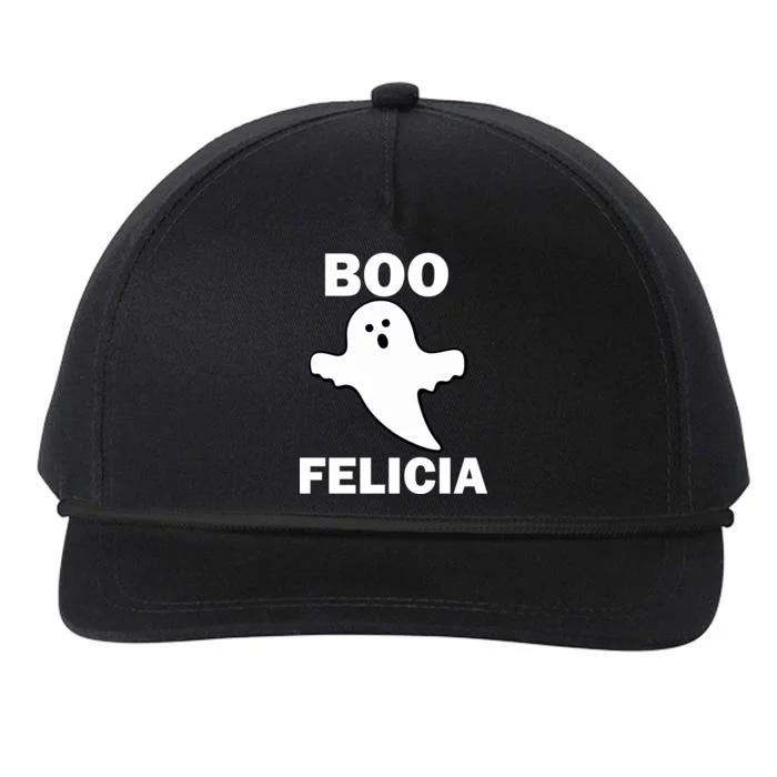 Boo Felicia Snapback Five-Panel Rope Hat