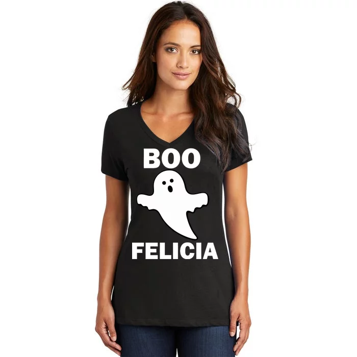 Boo Felicia Women's V-Neck T-Shirt