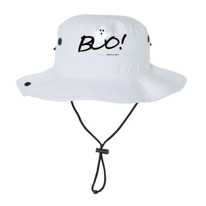 Boo Happy Halloween Ghost Legacy Cool Fit Booney Bucket Hat