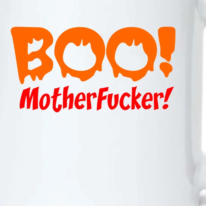 Boo Mother Fucker Black Color Changing Mug