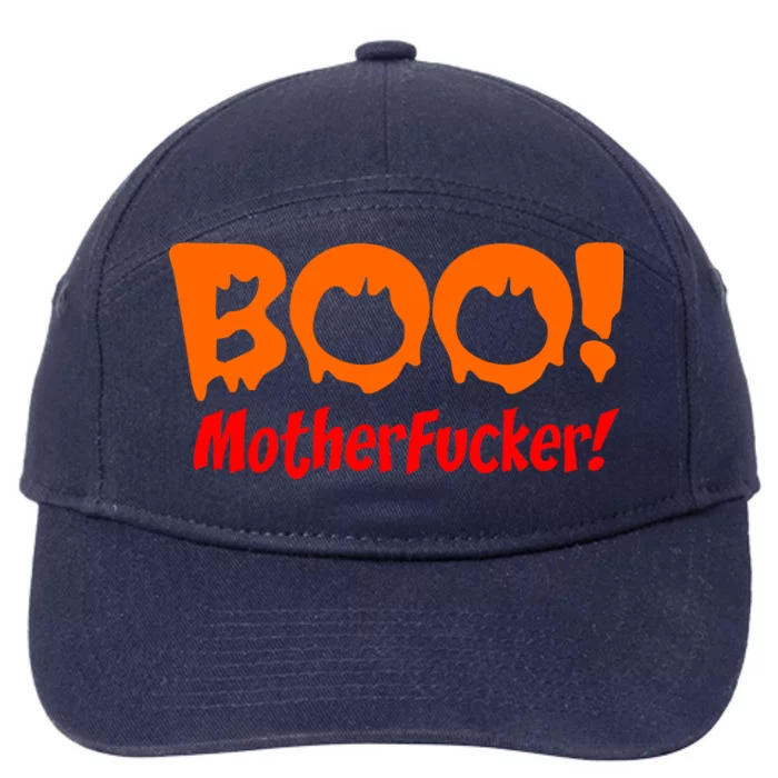 Boo Mother Fucker 7-Panel Snapback Hat